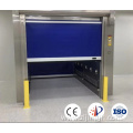 Stainless Steel Frame Rapid Rolling PVC Door